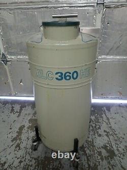 MVE XLC 360 HE Cryogenics Liquid Nitrogen Dewar Freezer Tank