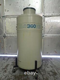 MVE XLC 360 HE Cryogenics Liquid Nitrogen Dewar Freezer Tank
