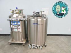 MVE XLC 810HE Liquid Nitrogen Dewar with Warranty SEE VIDEO