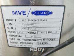 MVE XLC 810HE Liquid Nitrogen Dewar with Warranty SEE VIDEO