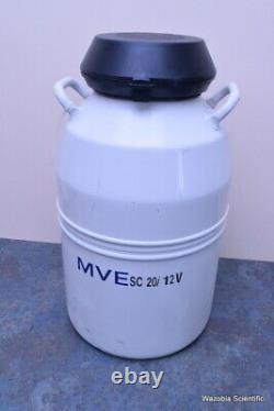 Mve Sc 20/12v Liquid Nitrogen Container Dewar Tank