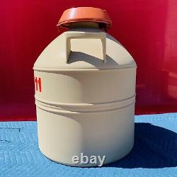 Mve XC 47/11 Cryogenic Storage Liquid Nitrogen Dewar Container 6 Canisters USA