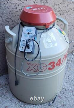 Mve Xc34/18 Liquid Nitrogen Dewar Storage Container! #1 C