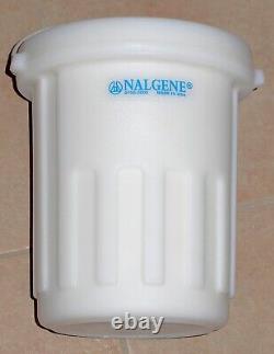 NALGENE 2 LITER DEWAR FLASK HDPE for Liquid Nitrogen, Hot Baths NEW