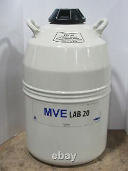 NEW No Box Brymill MVE Lab 20 Liter Liquid Nitrogen Cryogenic Storage Dewar