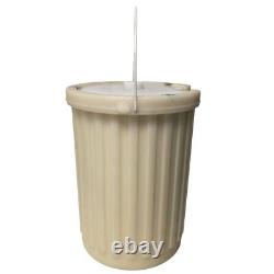 Nalgene 4150-9000 Double Walled HDPE Dewar Flask, 10 Liters, -196°C To 100°C