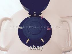 New 20L Liquid Nitrogen Tank Cryogenic Container LN2 Dewar+6Pcs Pails+Lock Cover