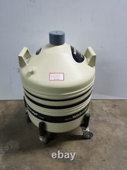 Norhof LN2 Dewar Tank For Liquid Nitrogen Micro Dosing System with Casters
