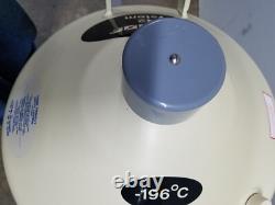 Norhof LN2 Dewar Tank For Liquid Nitrogen Micro Dosing System with Casters