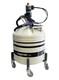 Norhof Ln2 Dewar Tank For Liquid Nitrogen Micro Dosing System With Pump & Casters