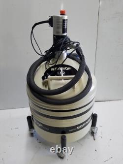 Norhof LN2 Dewar Tank For Liquid Nitrogen Micro Dosing System with Pump & Casters