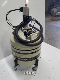 Norhof LN2 Dewar Tank For Liquid Nitrogen Micro Dosing System with Pump & Casters