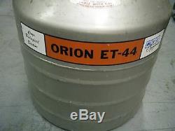 Orion Et-44 Liquid Nitrogen Cryogenic Dewar Used