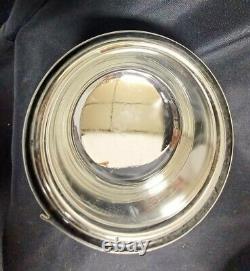 Pope Scientific Liquid Nitrogen Lab DEWAR Mirrored Glass 6 1/2 due x 4 1/4 h