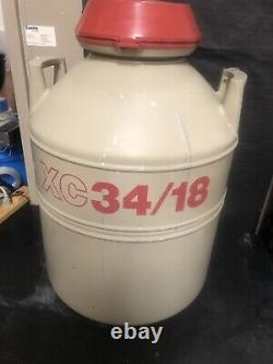 Princeton Cryogenics, Mve 34/18 Liquid Nitrogen Dewar, Id# 300353