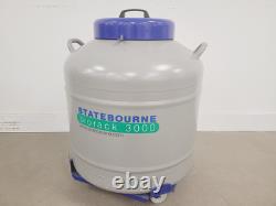 Statbourne Biorack 3000 Liquid Nitrogen Sample Storage Dewar Lab