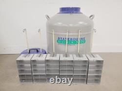 Statbourne Biorack 3000 Liquid Nitrogen Sample Storage Dewar Lab