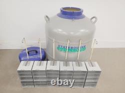 Statbourne Biorack 3000 Liquid Nitrogen Sample Storage Dewar Lab
