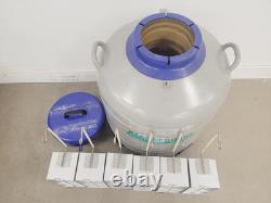 Statbourne Biorack 3000 Liquid Nitrogen Sample Storage Dewar Lab