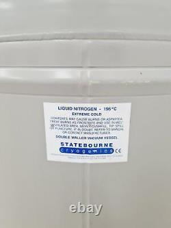 Statebourne Biorack 6000 Liquid Nitrogen Cryogenic Storage Tank/Dewar & Racks