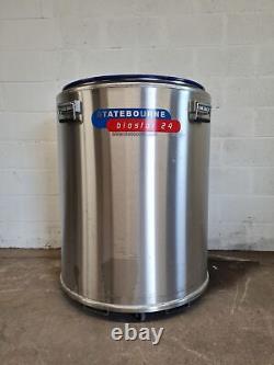 Statebourne Biostor 24 Cryogenic Liquid Nitrogen Storage Dewar Lab