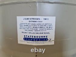 Statebourne Crogenics biostor 5 Liquid Nitrogen Storage Dewar Tank