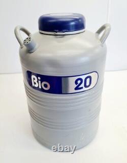 Statebourne Cryogenics Bio 20 Liquid Nitrogen Dewar Tank Lab