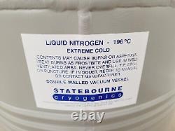 Statebourne Cryolab 50 Liquid Nitrogen Dewar Lab