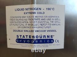 Statebourne biostor 5 Liquid Nitrogen Cryogenic Storage Tank/Dewar Lab