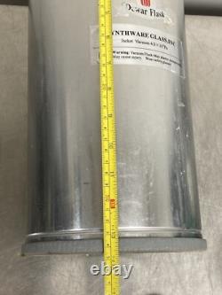 Synthware 4 Liter Dewar Flask Jacket Vacuum 4.0 x 10-4 Pa Pre-owned