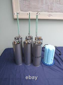 Taylor Wharton 35VHC Liquid Nitrogen Dewar Cryo Tank With 6 canisters racks tubes