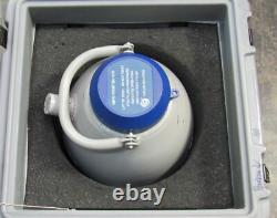 Taylor Wharton CX100 LN2 Cryogenic 4.1-Liter Vessel Dewar with Cryo Shipper