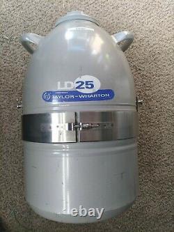 Taylor-Wharton H25LD LD25 Liquid Nitrogen Dewar LN2