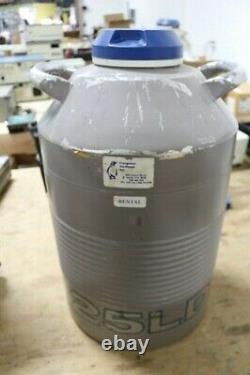 Taylor-Wharton H25LD LD25 Liquid Nitrogen Dewar LN2 Semen Storage