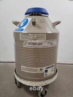 Taylor-Wharton Jencons 36-VHC Liquid Nitrogen Dewar with Racks and Trolley Lab