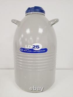 Taylor-Wharton Jencons LD25 Liquid Nitrogen Dewar Lab