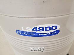 Taylor-Wharton Jencons-PLS 4800 RS Series LS4800 Liquid Nitrogen Dewar Lab