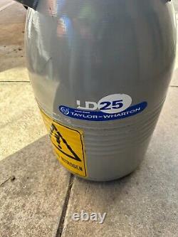 Taylor Wharton LD25 Dewar Liquid Nitrogen LN Storage Tank