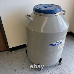 Taylor-Wharton LS4800 Laboratory Liquid Nitrogen Dewar WithVial Storage Racks