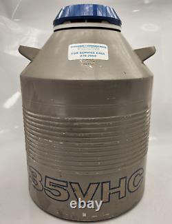 Taylor-Wharton Union Carbide 35VHC Liquid Nitrogen Dewar Cryo Tank Pre-Owned