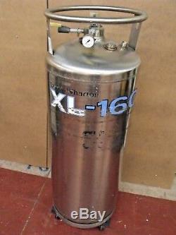 Taylor Wharton Xl-160 Liquid Nitrogen Dewar 160l For Mass Spectrometer Or Sem