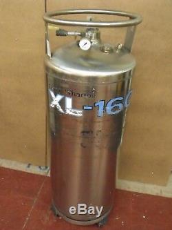 Taylor Wharton Xl-160 Liquid Nitrogen Dewar 160l For Mass Spectrometer Or Sem