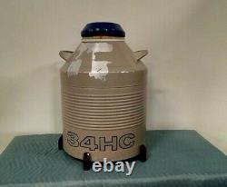 Taylor-wharton 34hc 34 Hc Liquid Nitrogen Dewar Cryogenics