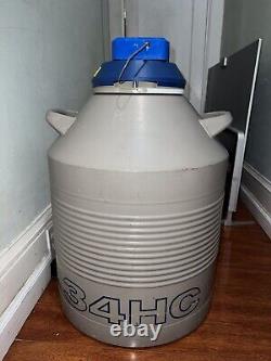 Taylor-wharton 34hc Liquid Nitrogen Dewar With Cryo Sentry