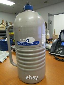 Taylor-wharton Ld4 Liquid Nitrogen Dewar 4 Liters 4ldb