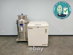 Thermo CryoPlus 3 Liquid Nitrogen Dewar with Warranty SEE VIDEO