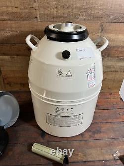 Thermo Scientific 8037 Liquid Nitrogen Dewar Cryo Storage Tank Cryogenics