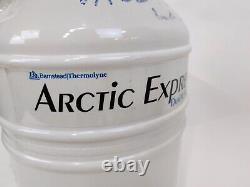 Thermo Thermolyne Arctic Express 10 Dual Cryo Liquid Nitrogen Dewar 10L w 6 Cans