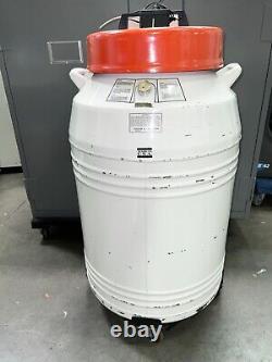 Thermo Thermolyne Locator 4 Cryo Liquid Nitrogen Storage Dewar Tank 4 RACKS