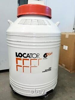 Thermo Thermolyne Locator 6 PLUS Cryo Liquid Nitrogen Storage Dewar LN2 Tank